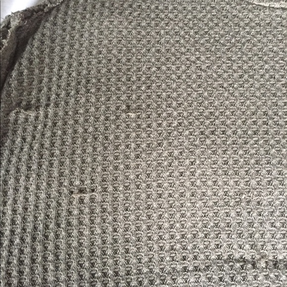 Olive Green thermal Tank Top (S) - Picture 4 of 5